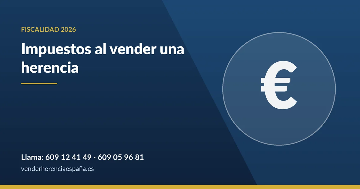 Impuestos al vender una herencia: plusvalía municipal e IRPF