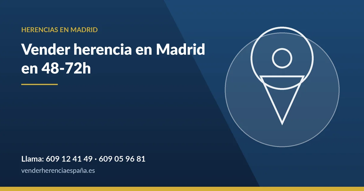 Vender una herencia en Madrid con oferta al contado en 48-72 horas